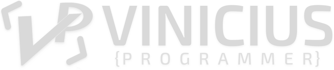 VINICIUS PROGRAMMER Logotype